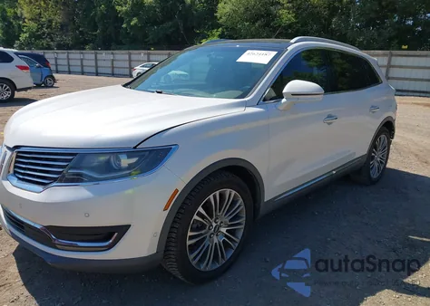 2016 Lincoln Mkx Reserve из США, поврежденный, VIN 2LMPJ6LR1GBL33101